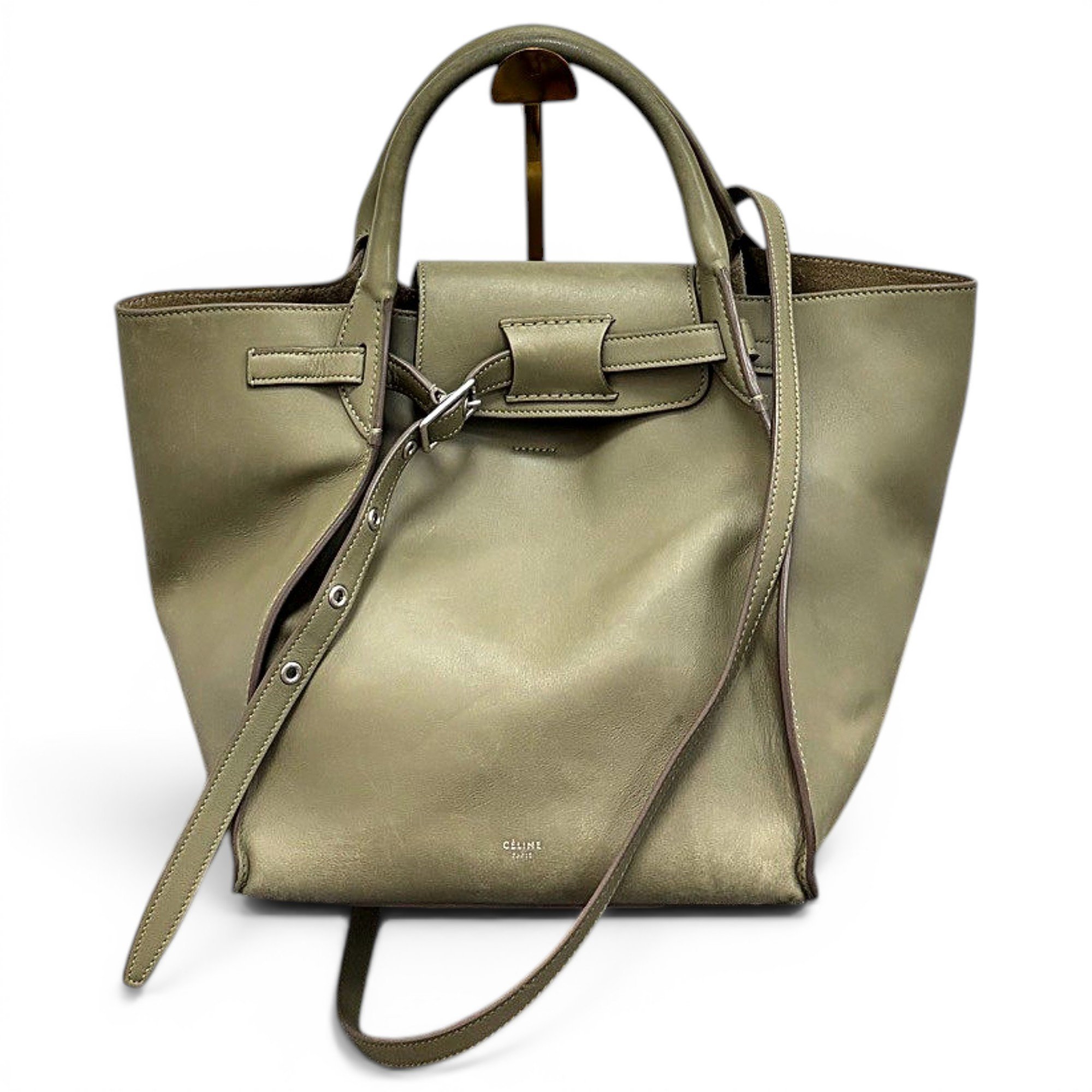 Big Bag leather handbag