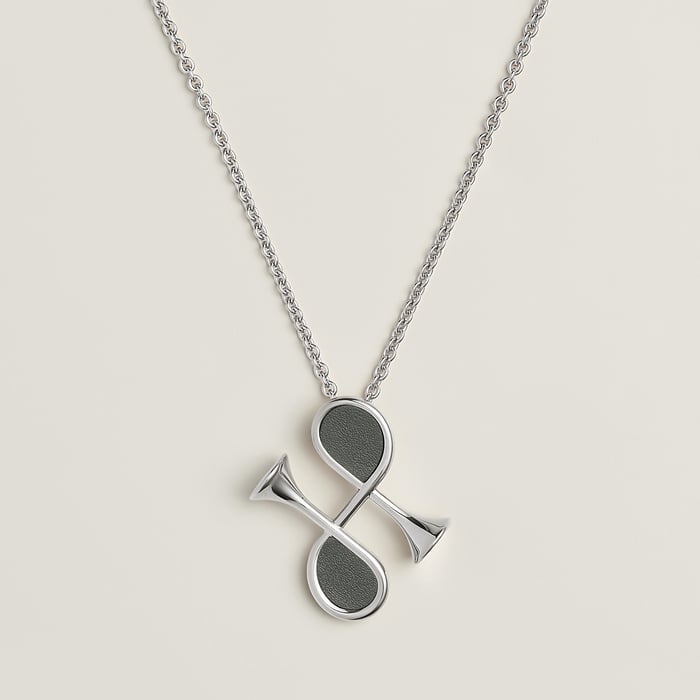 Gris Meyer Cor H Pendant