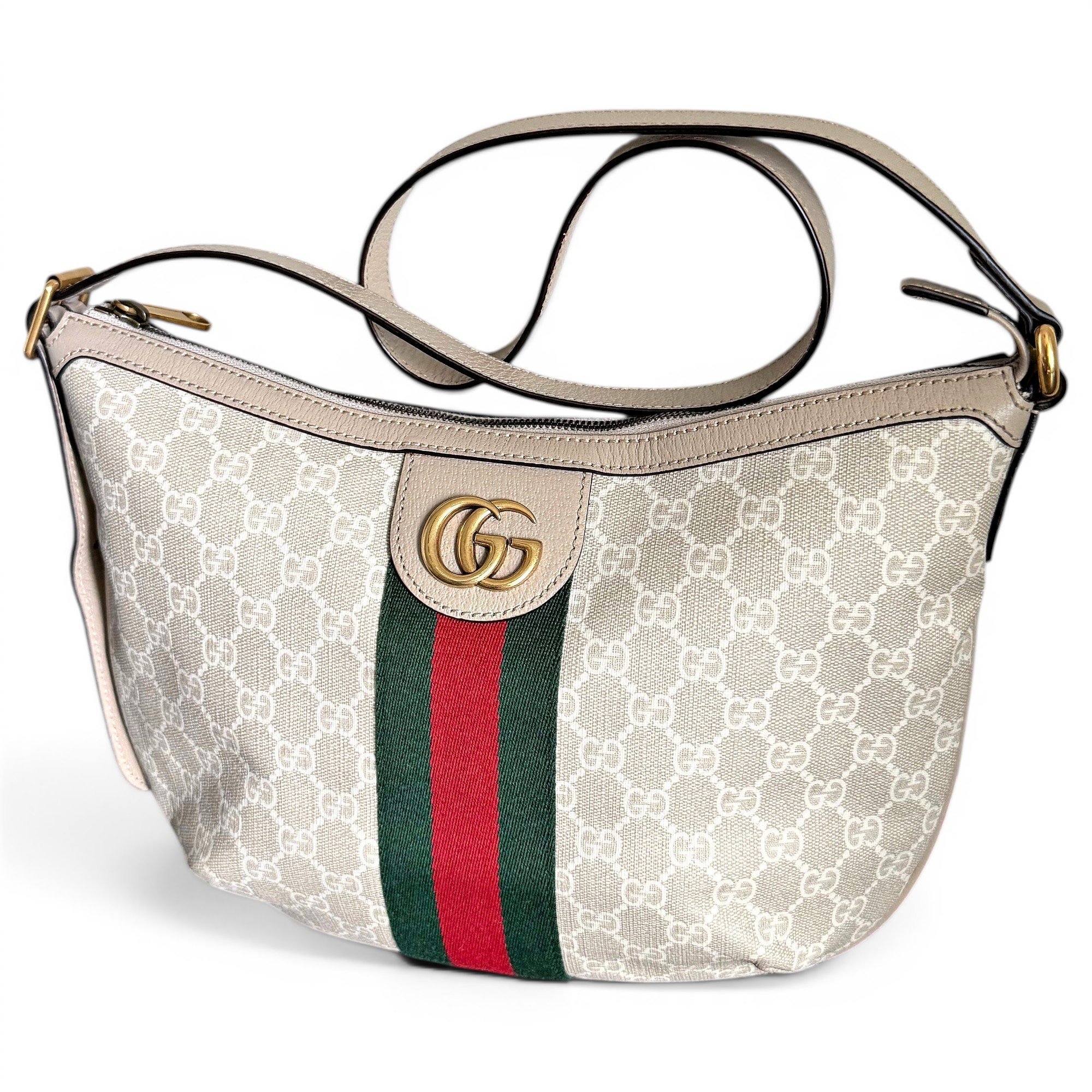 Ophidia Hobo leather handbag