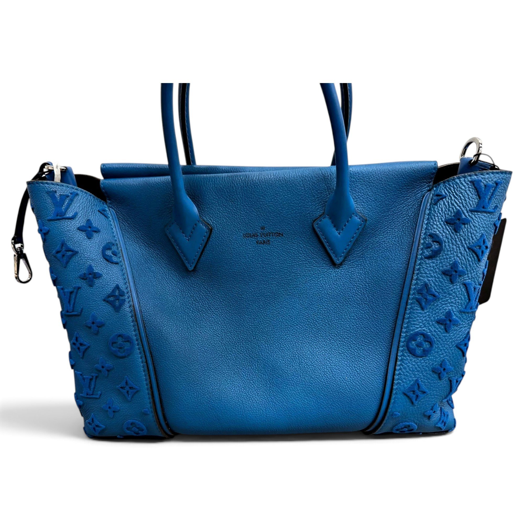 Tote V leather tote