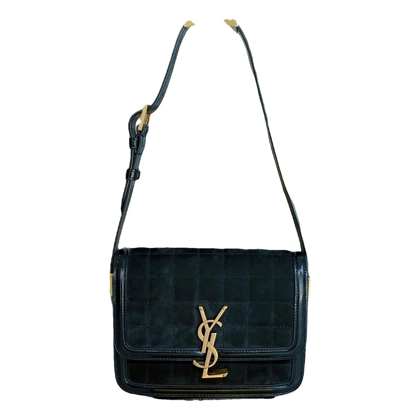Solférino velvet handbag