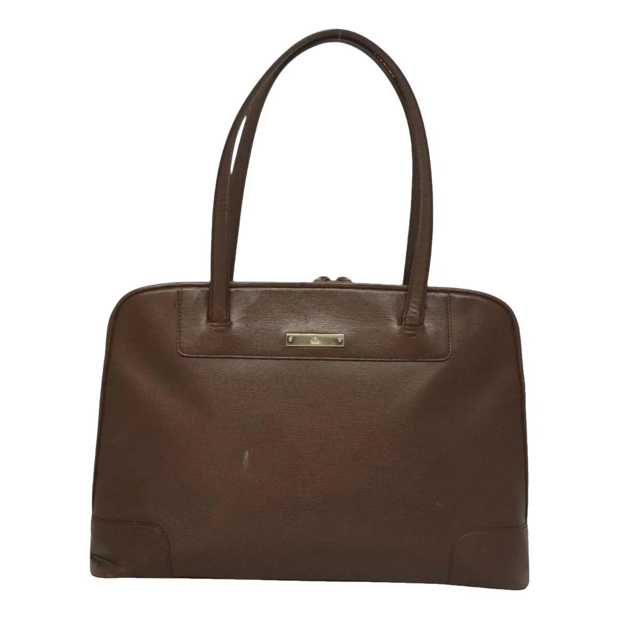 Leather tote