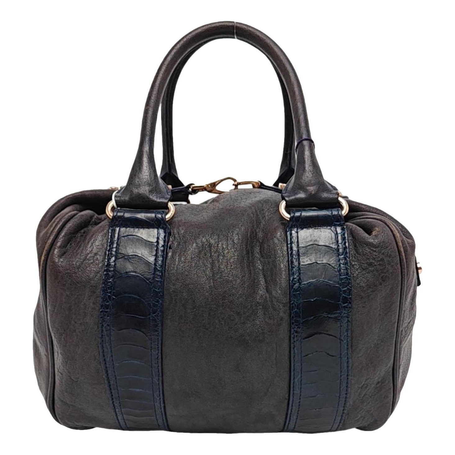 Leather handbag
