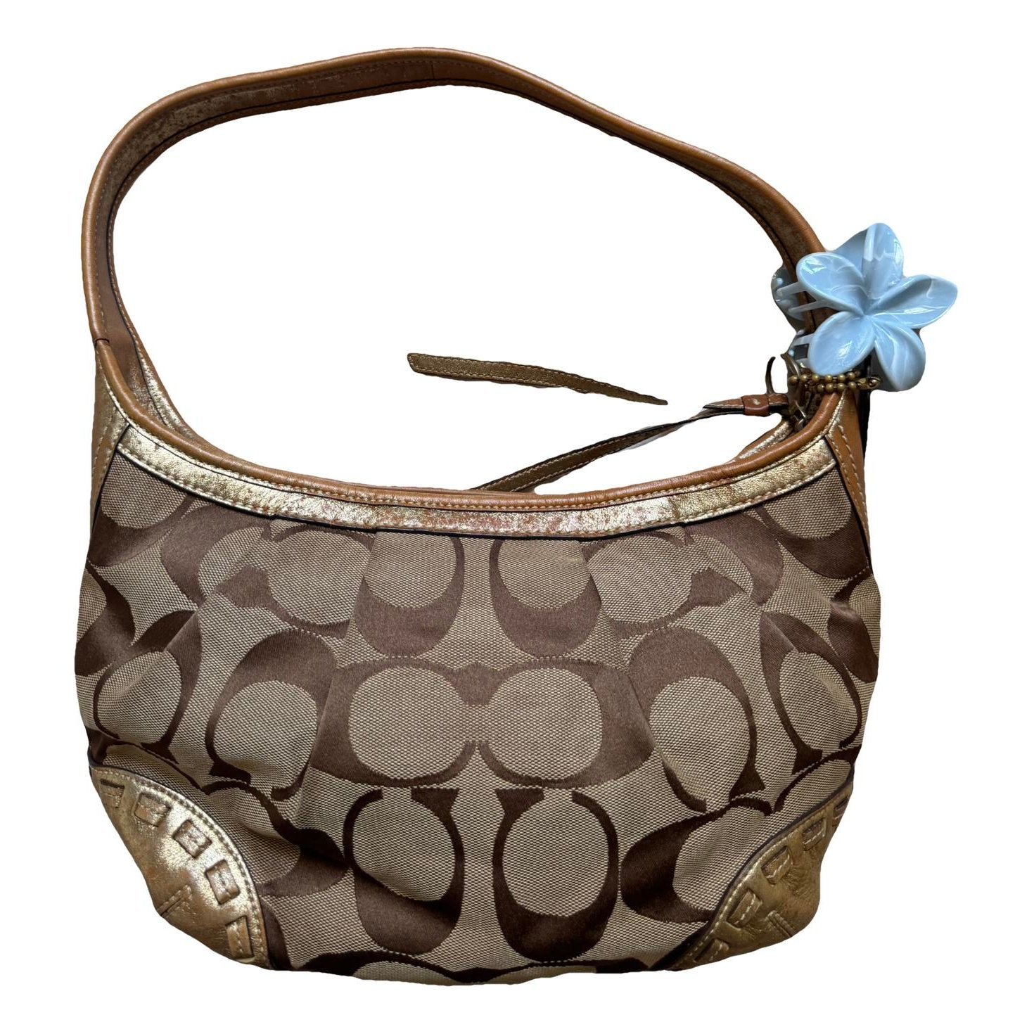 Signature Sufflette leather handbag