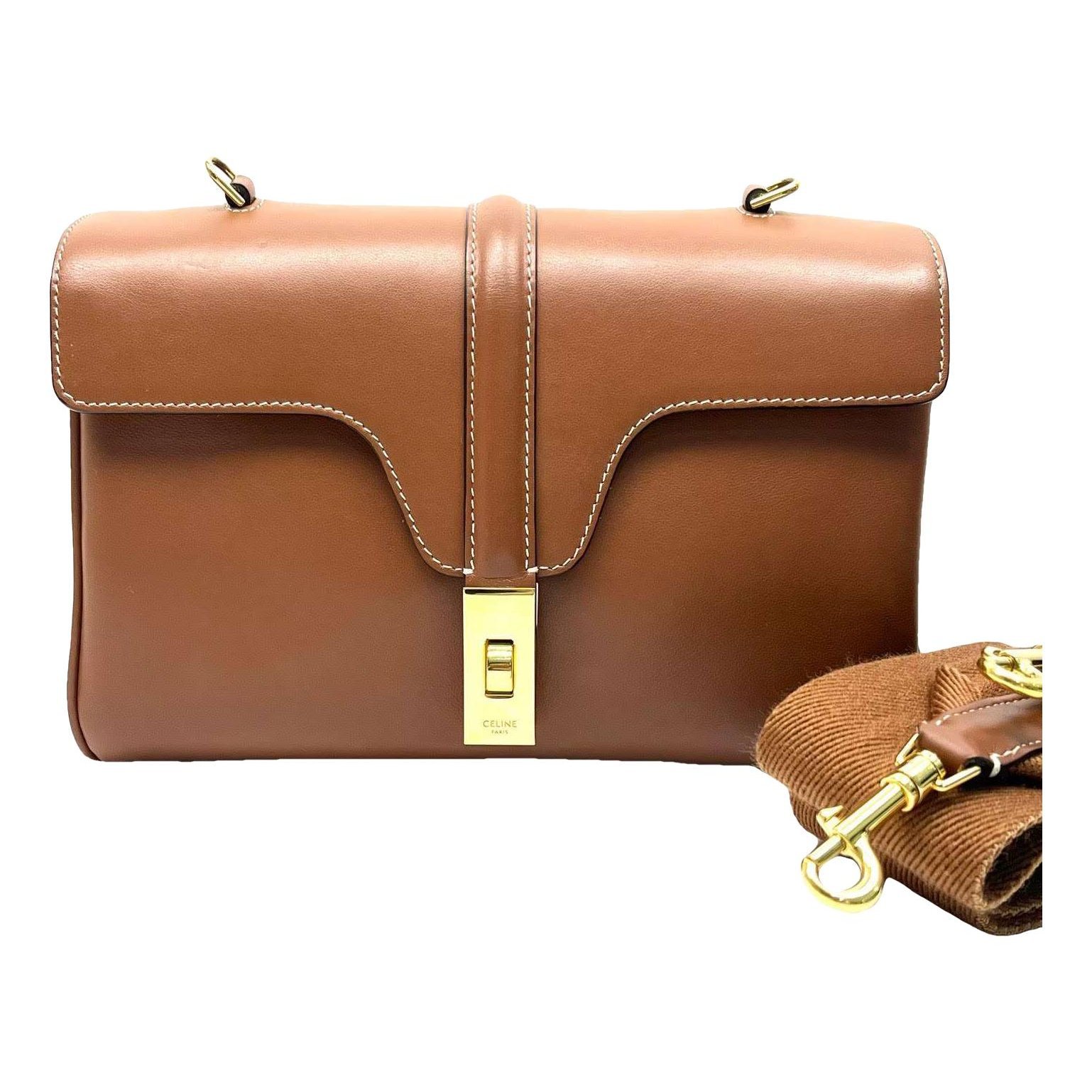 Sac 16 leather handbag