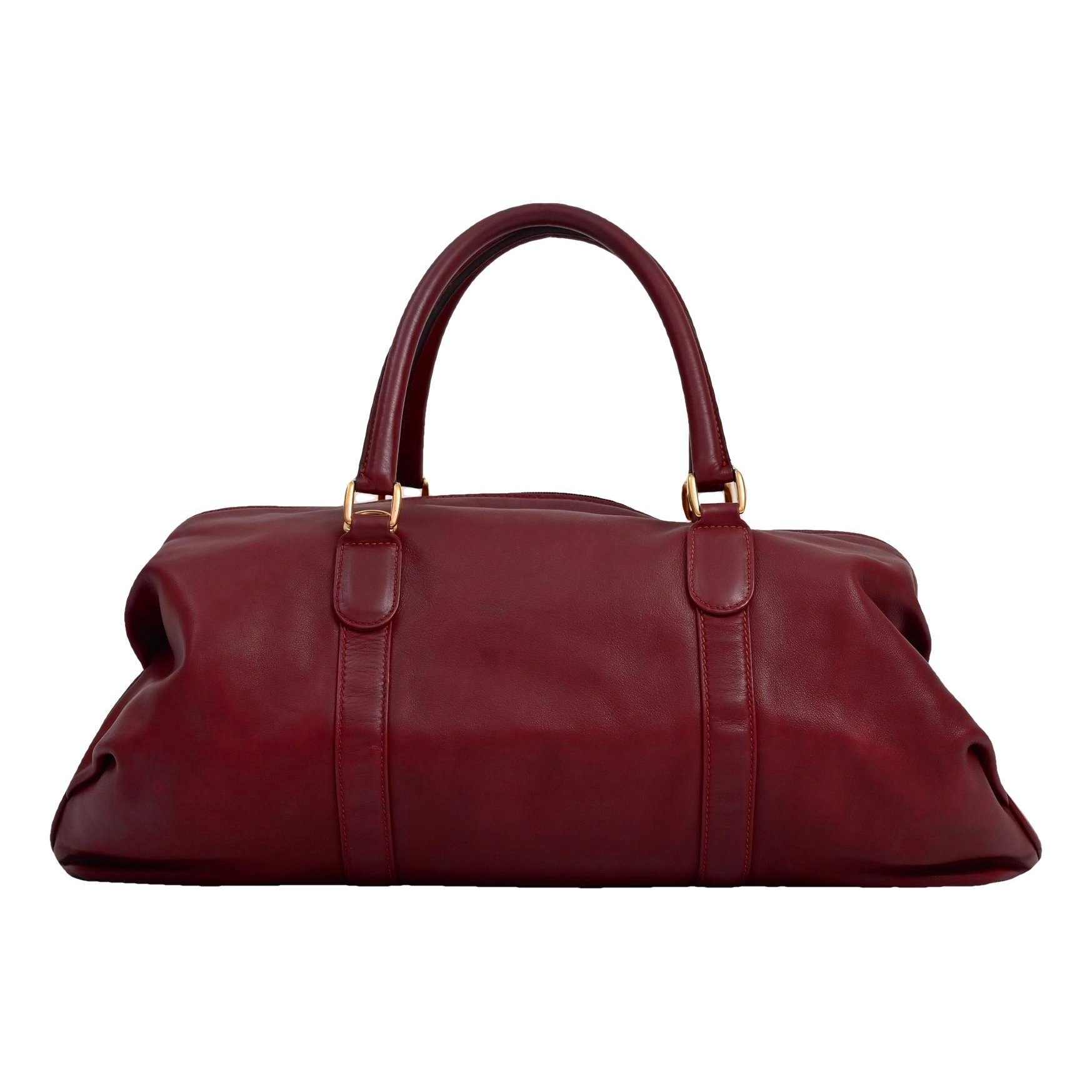 Leather crossbody bag