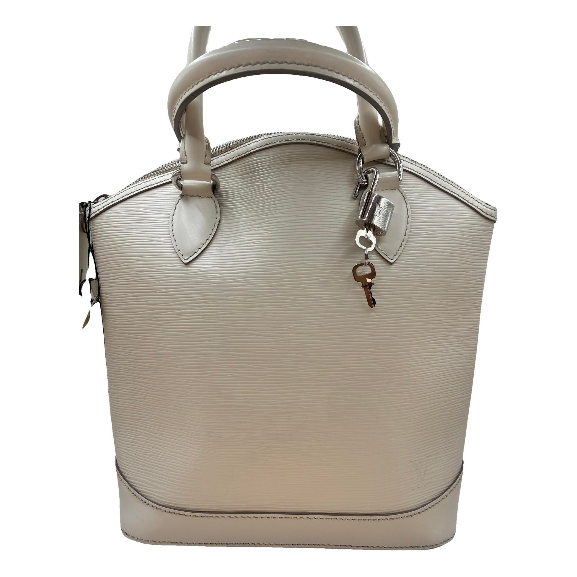 Lockit Vertical leather handbag