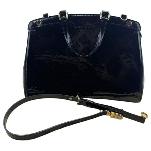 Patent leather handbag