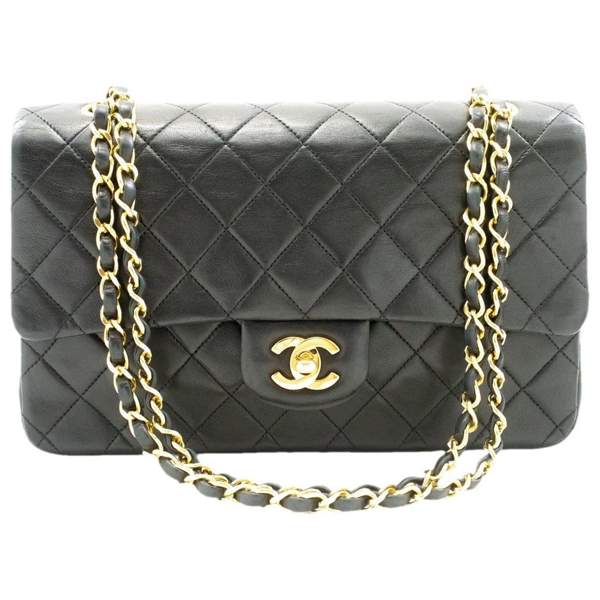 Trendy CC Flap leather crossbody bag