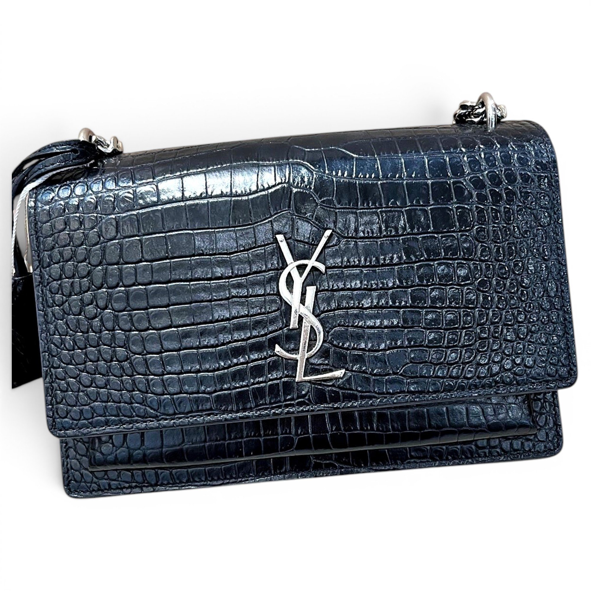 Sunset leather handbag