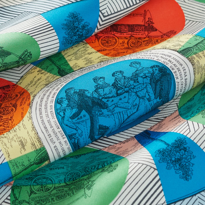 Jeu Des Omnibus Remix Scarf 45