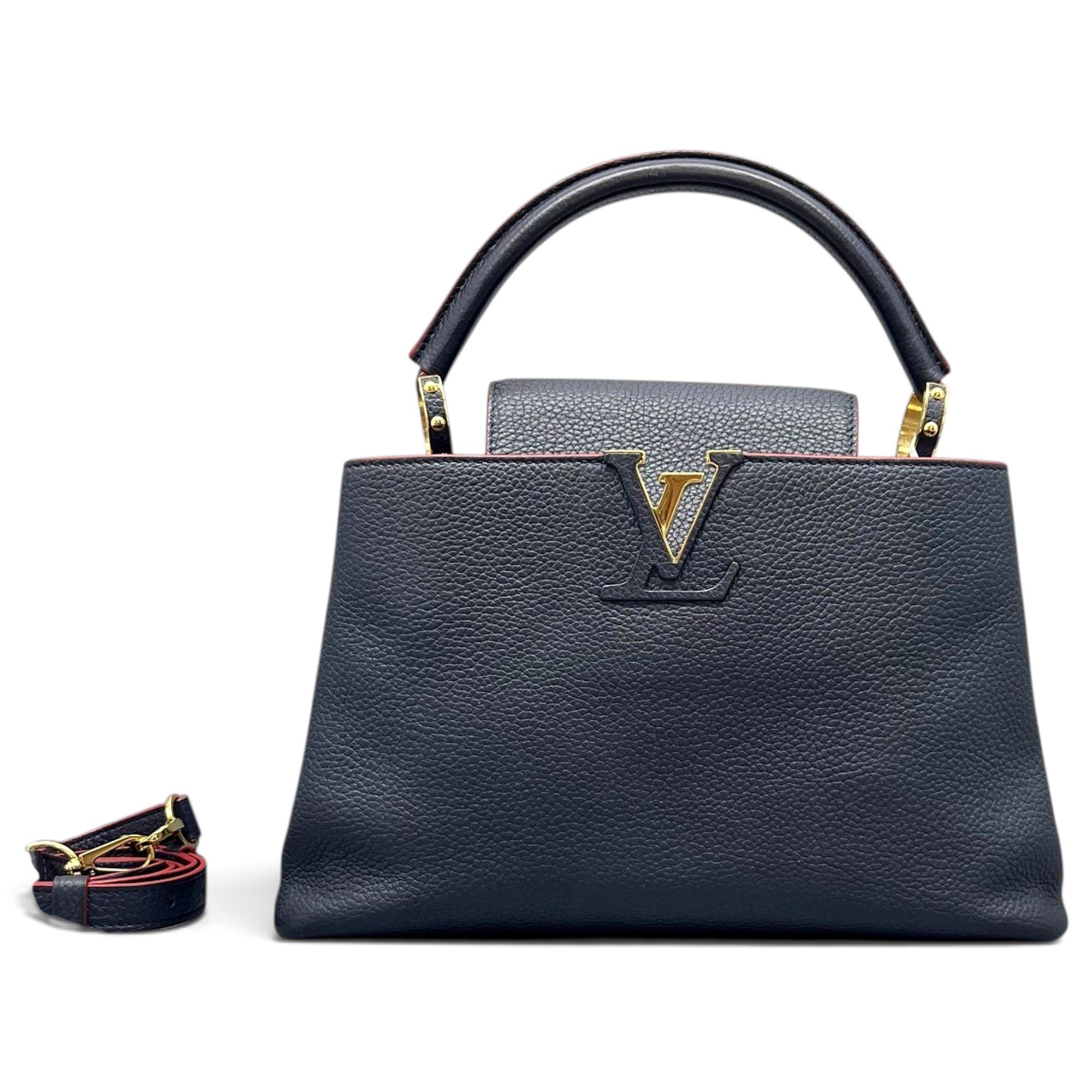 Capucines leather handbag