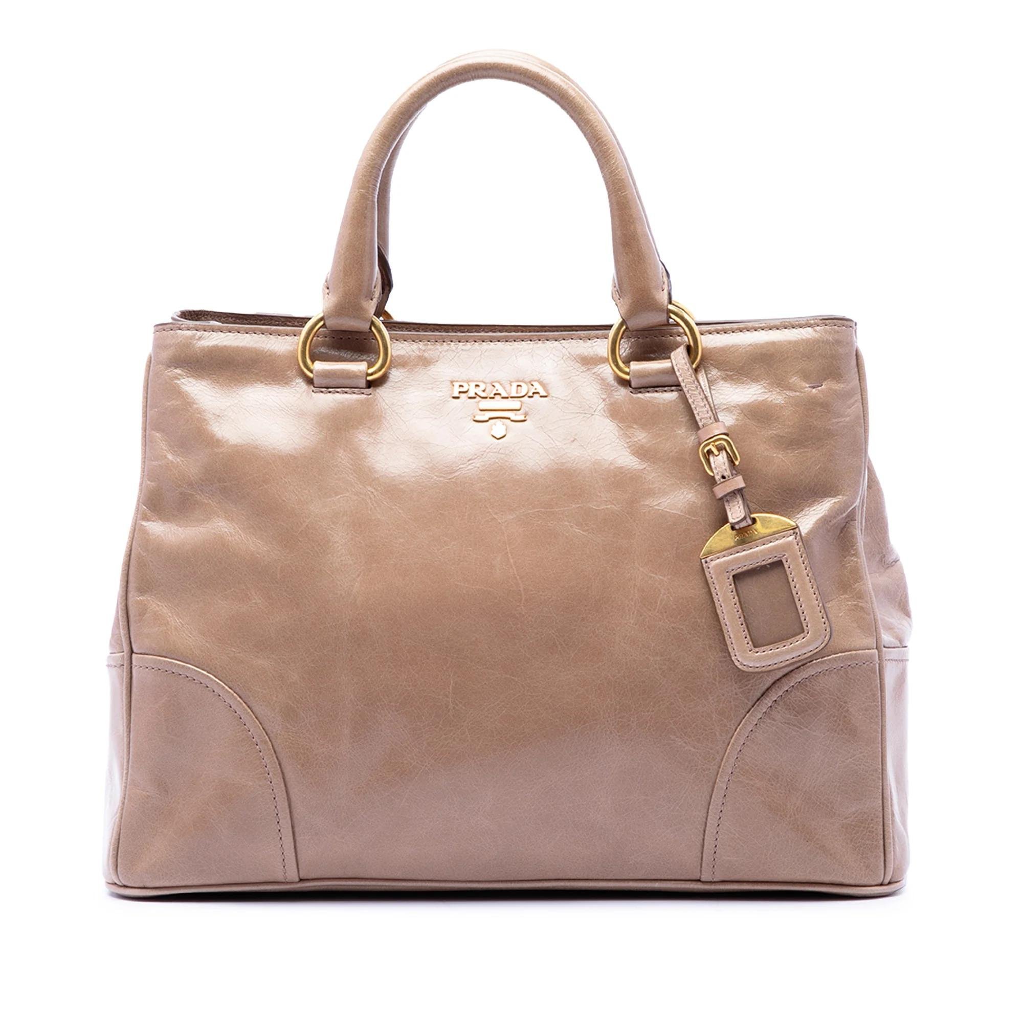 Leather satchel