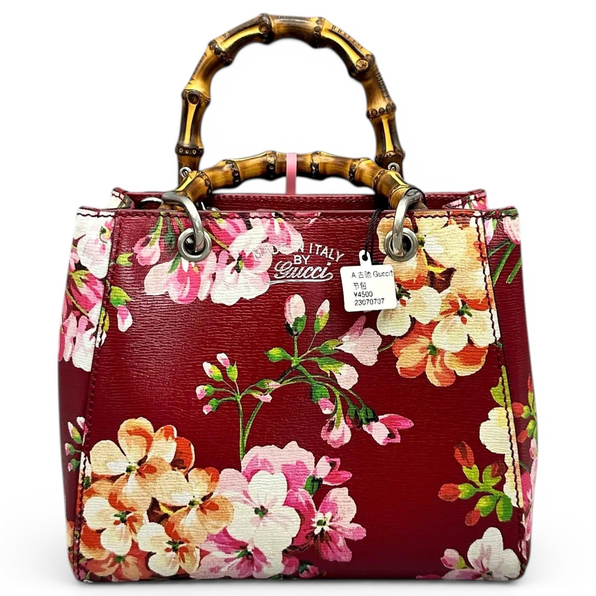 Bamboo Shopper leather crossbody bag