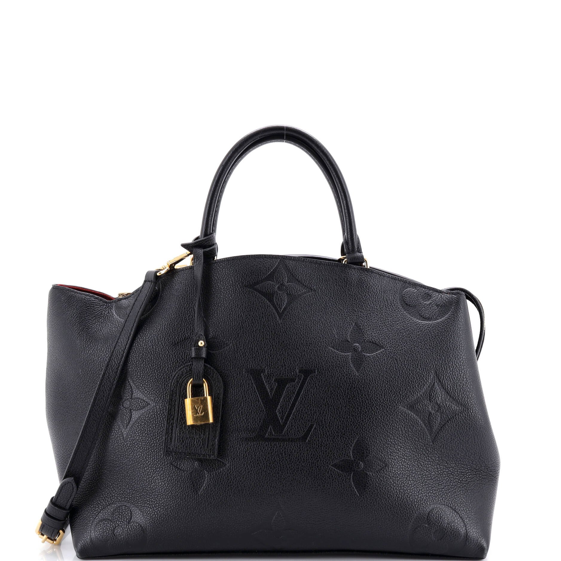 Louis Vuitton Grand Palais Handbag Monogram Empreinte Giant