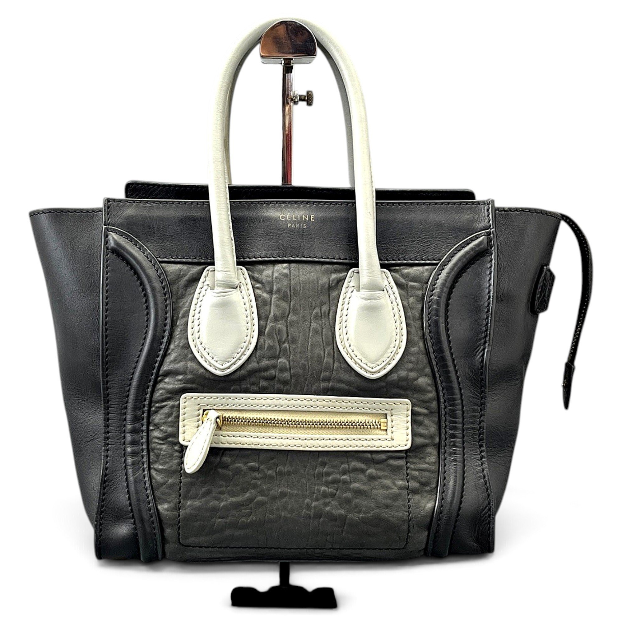 Luggage leather handbag
