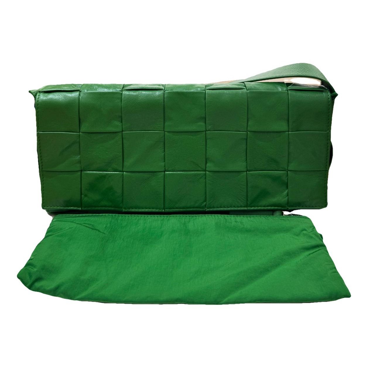 Cassette leather handbag