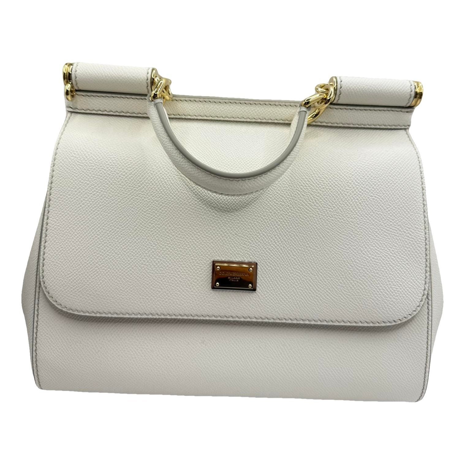 Dolce & Gabbana Sicily leather crossbody bag