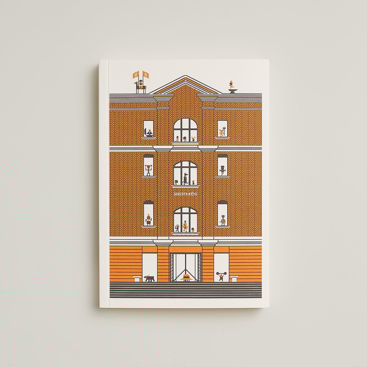 Neutre Shanghai Maison Blank Notebook