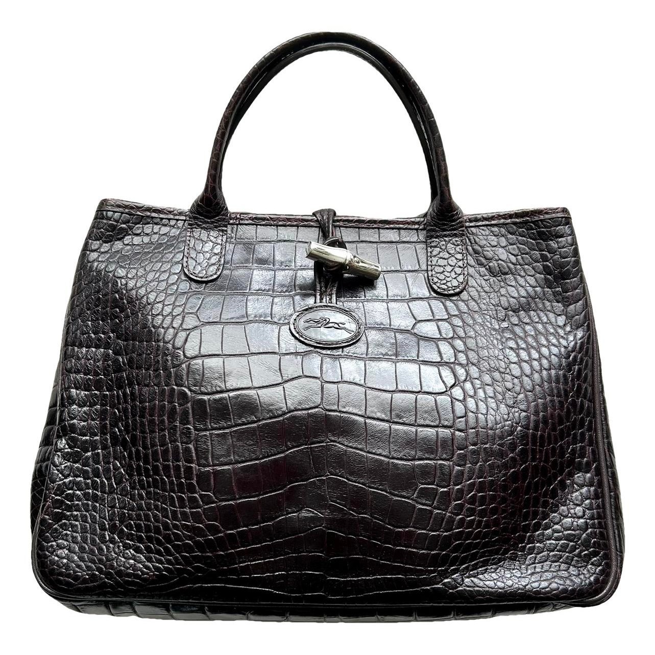 Roseau leather handbag