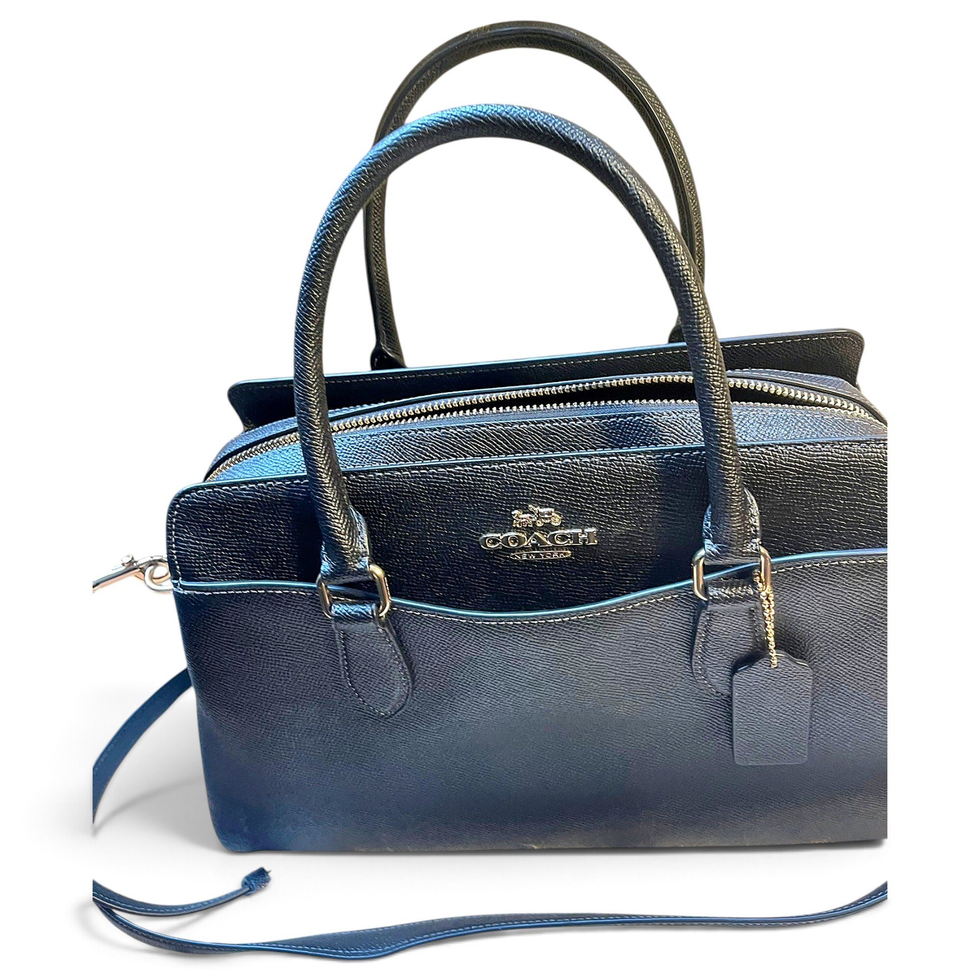 Leather handbag