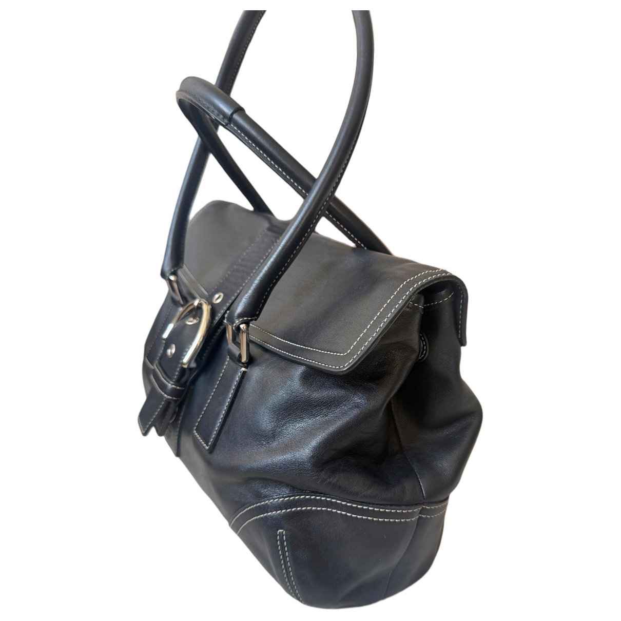 Leather satchel