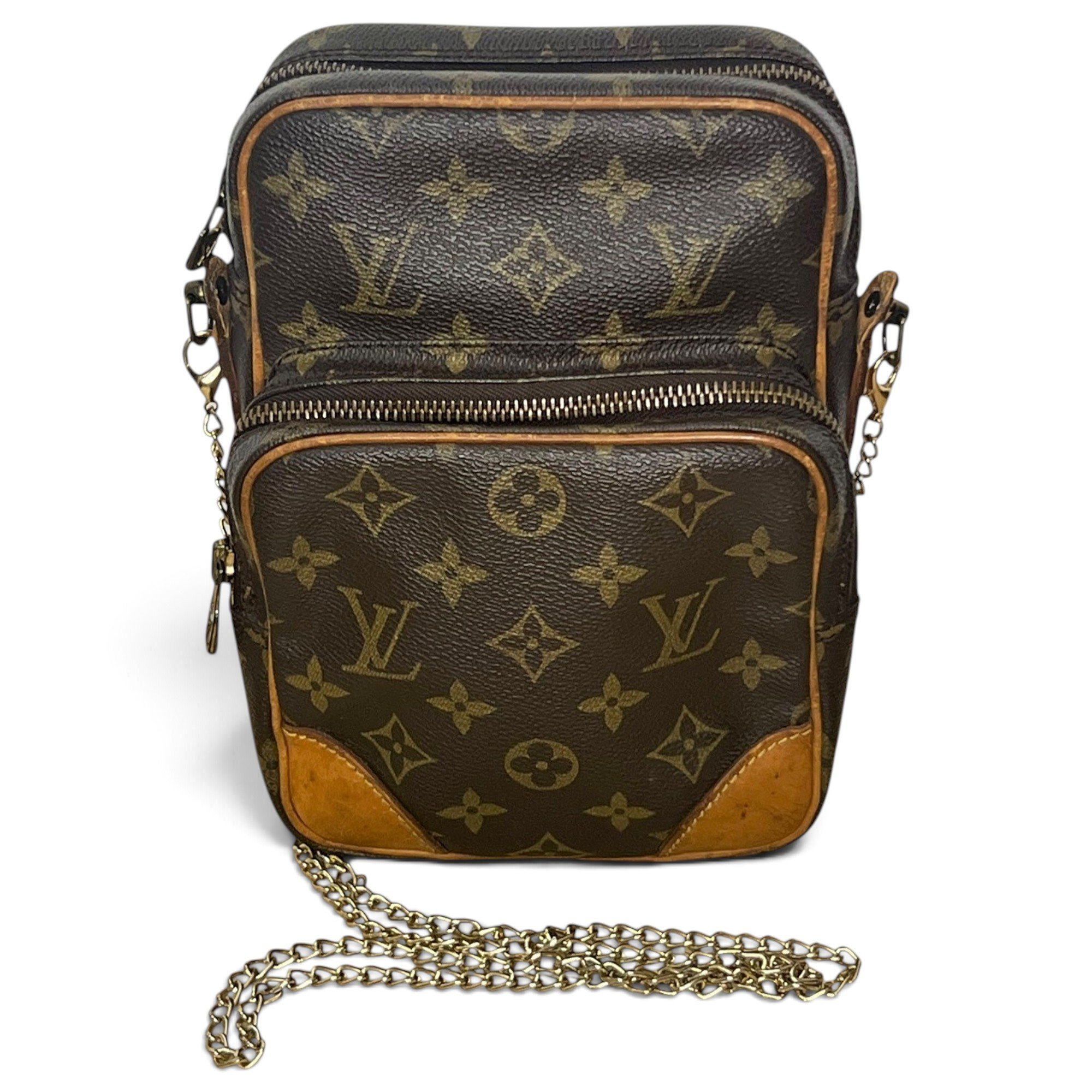 Amazon leather crossbody bag