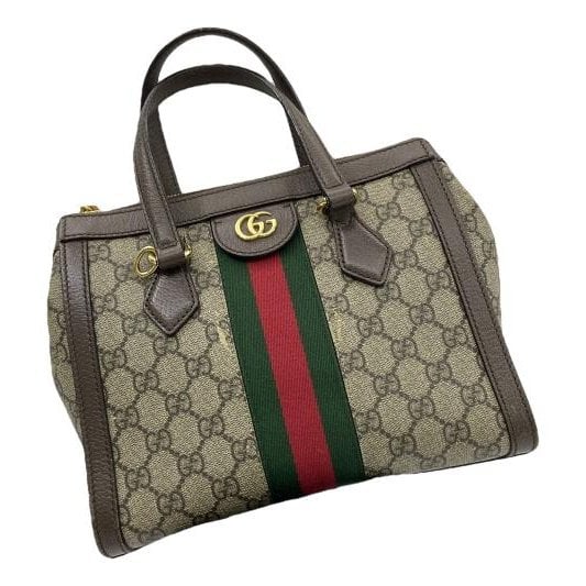 Ophidia Top Handle cloth handbag