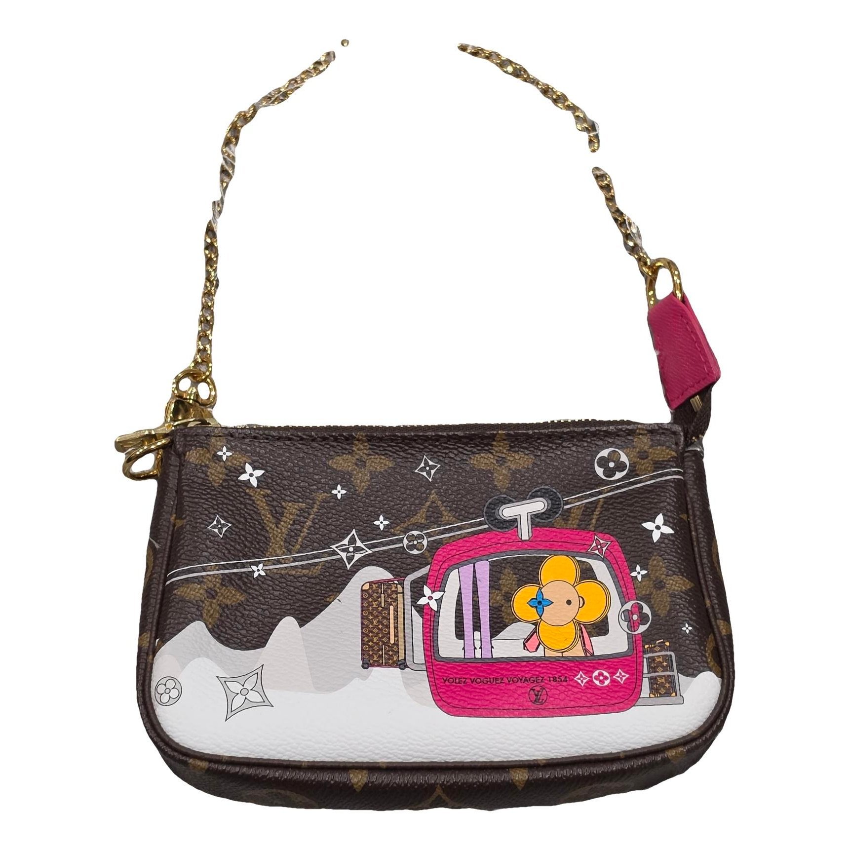Pochette Accessoire leather handbag