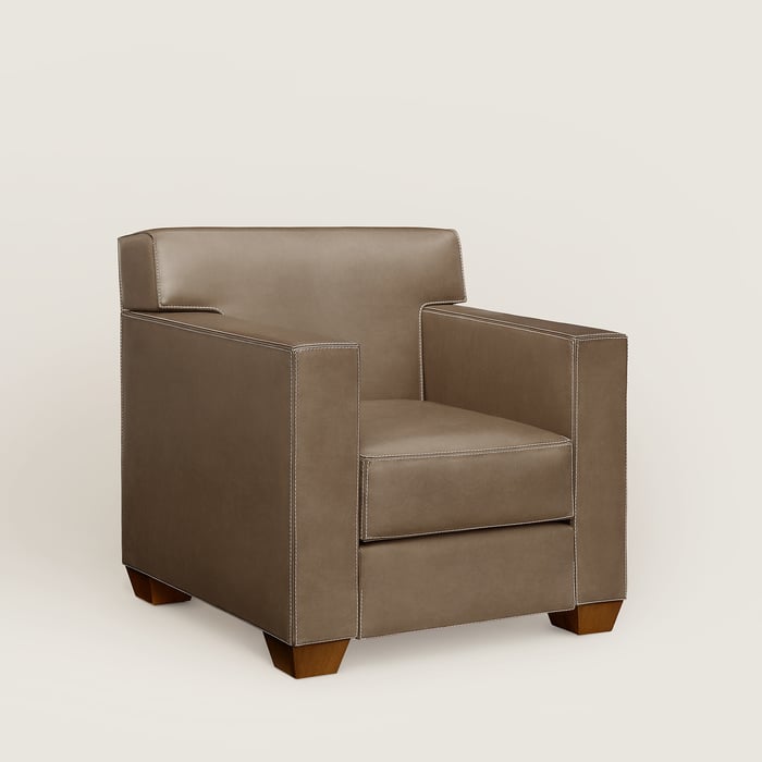 Étoupe Reeditions J.-m. Frank Par Hermès Club Armchair