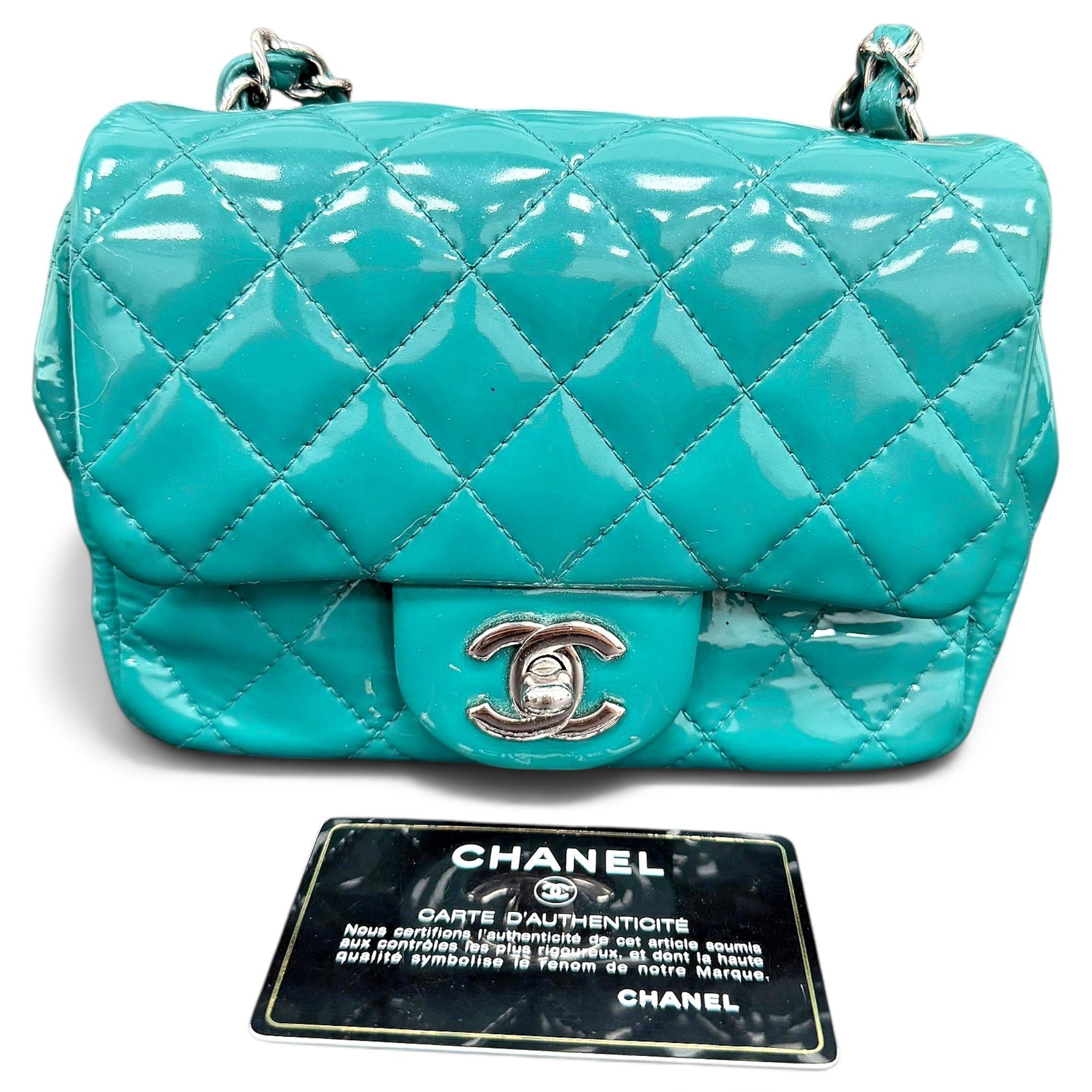 Timeless/Classique patent leather handbag