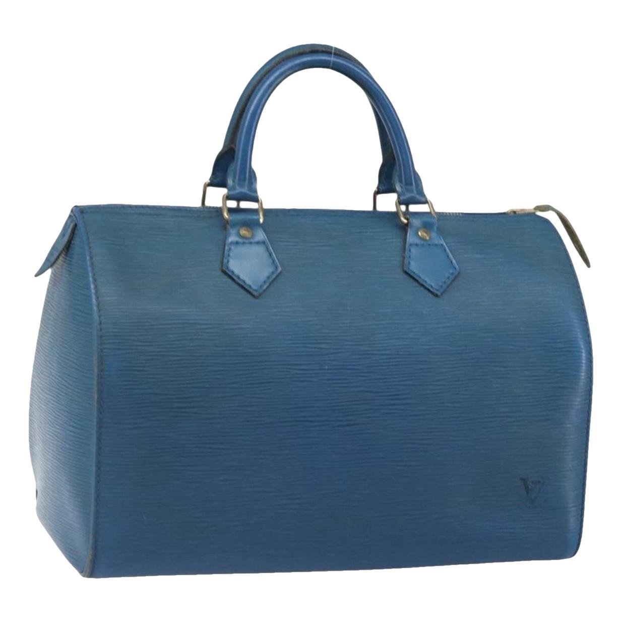 Speedy leather handbag