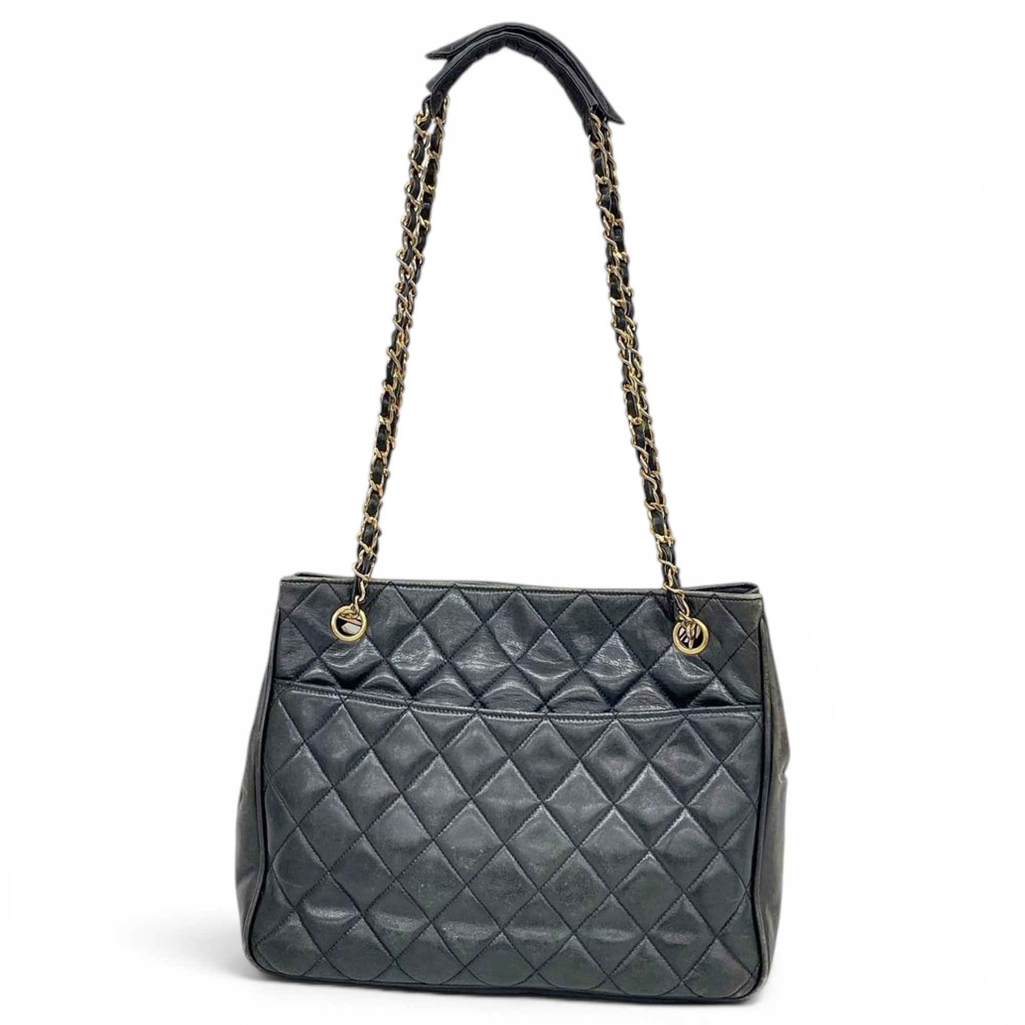 Leather tote