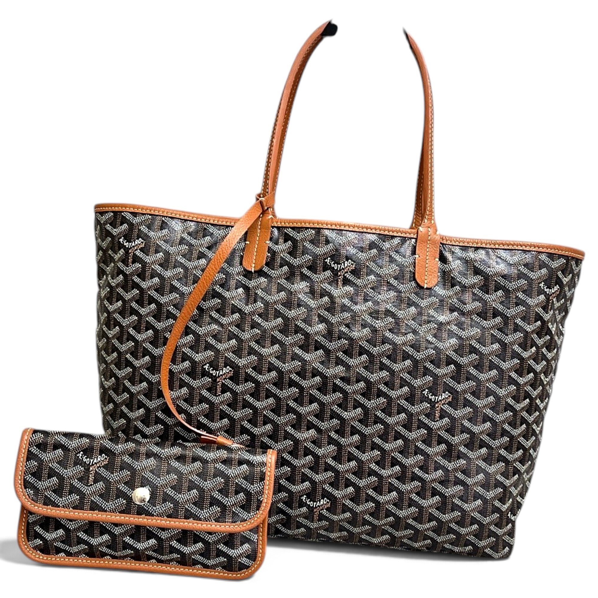 Goyard Saint-Louis cloth tote