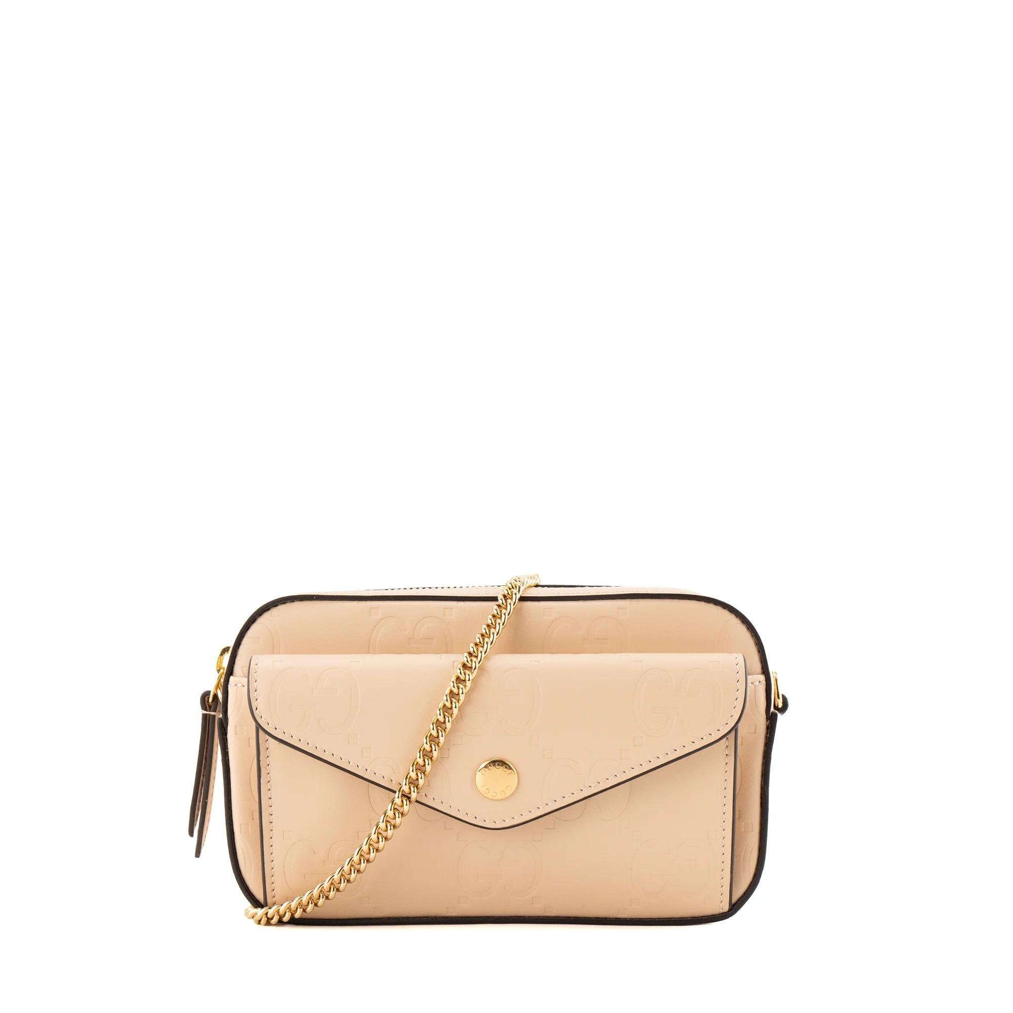 Gucci B leather bag