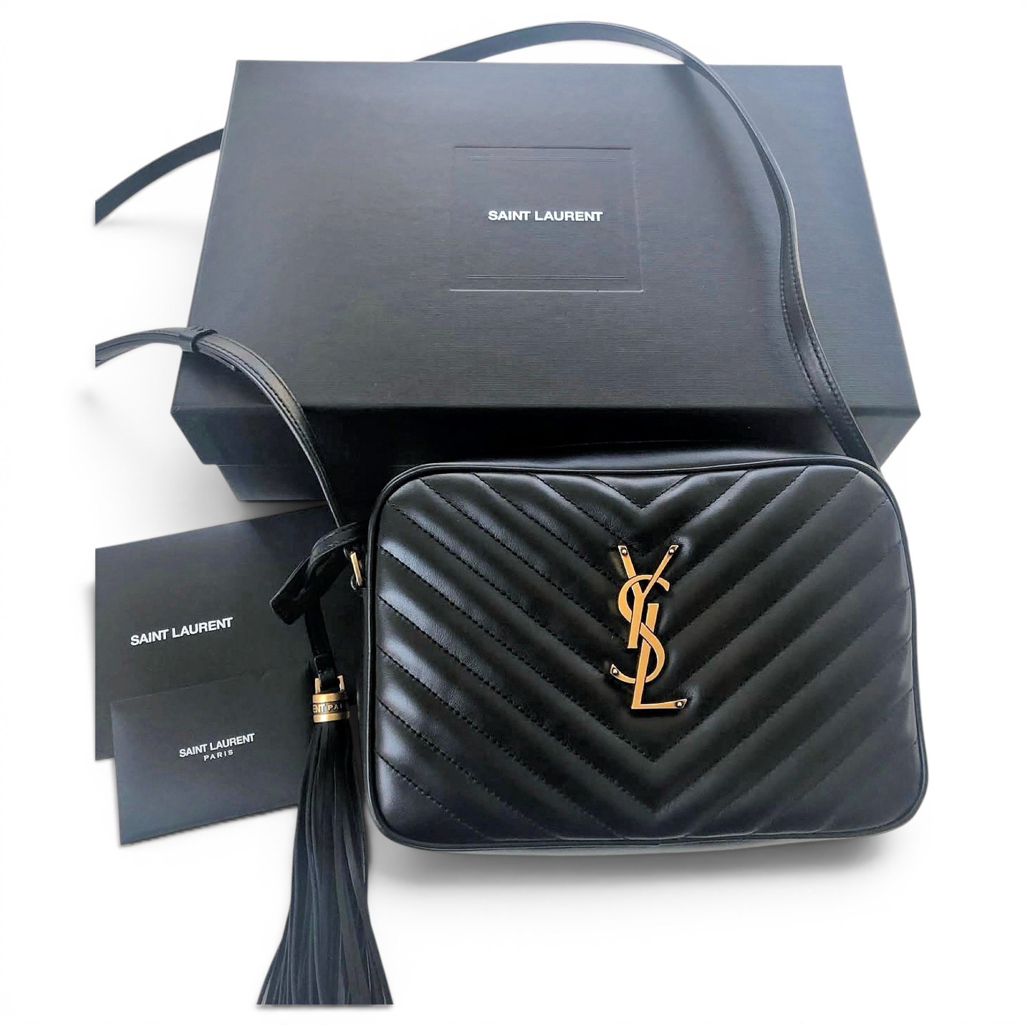 Lou leather crossbody bag