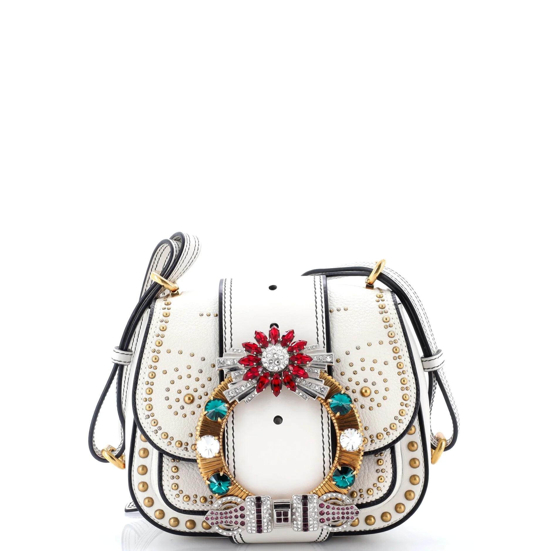 Leather crossbody bag