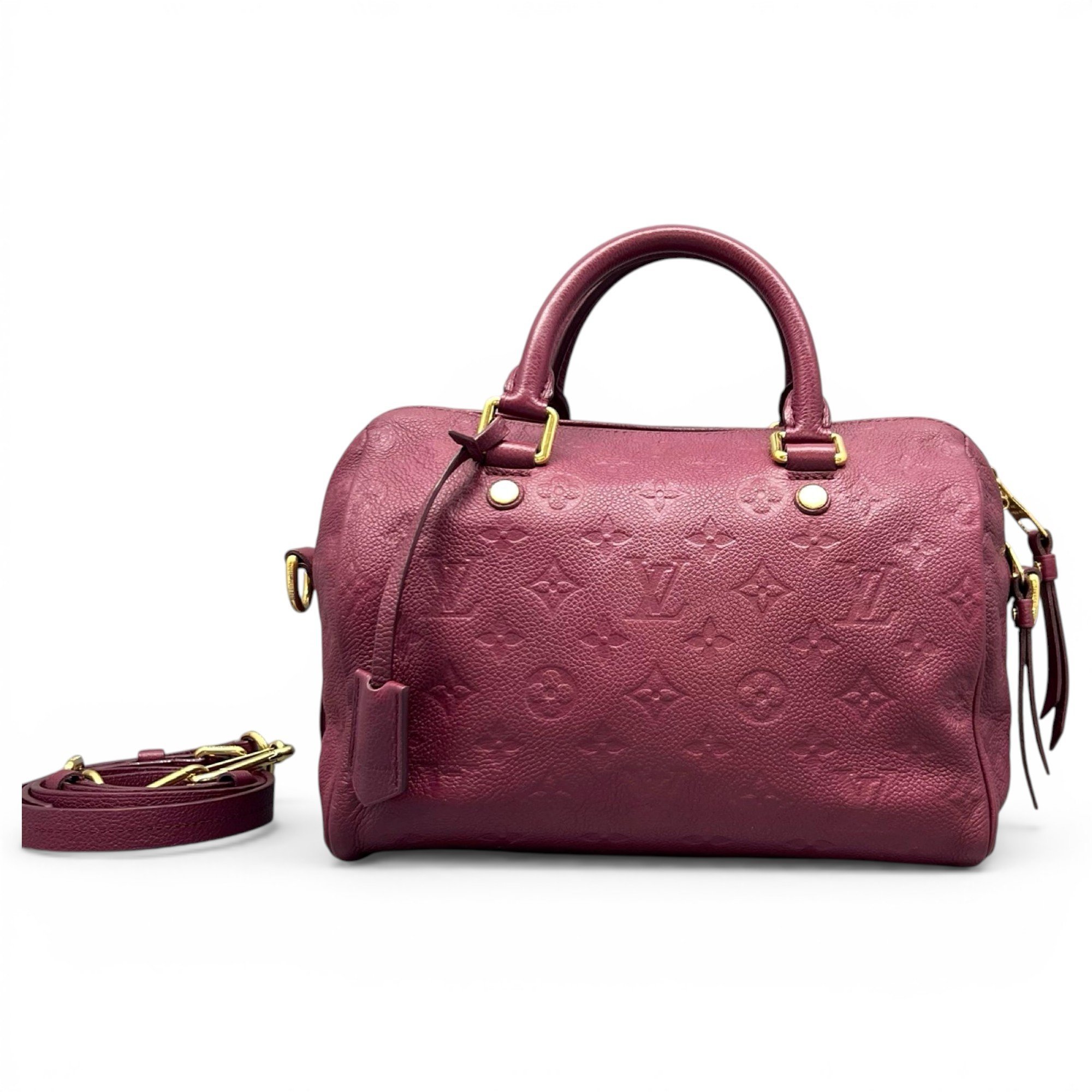 Speedy Bandoulière leather handbag