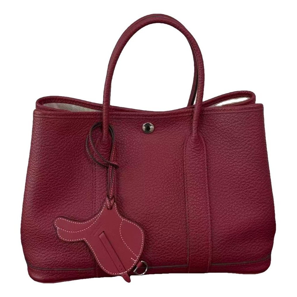 Garden Party leather handbag