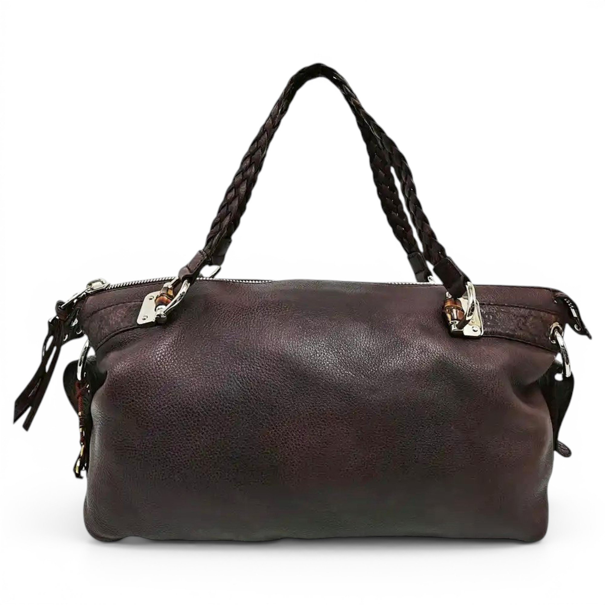 Leather handbag