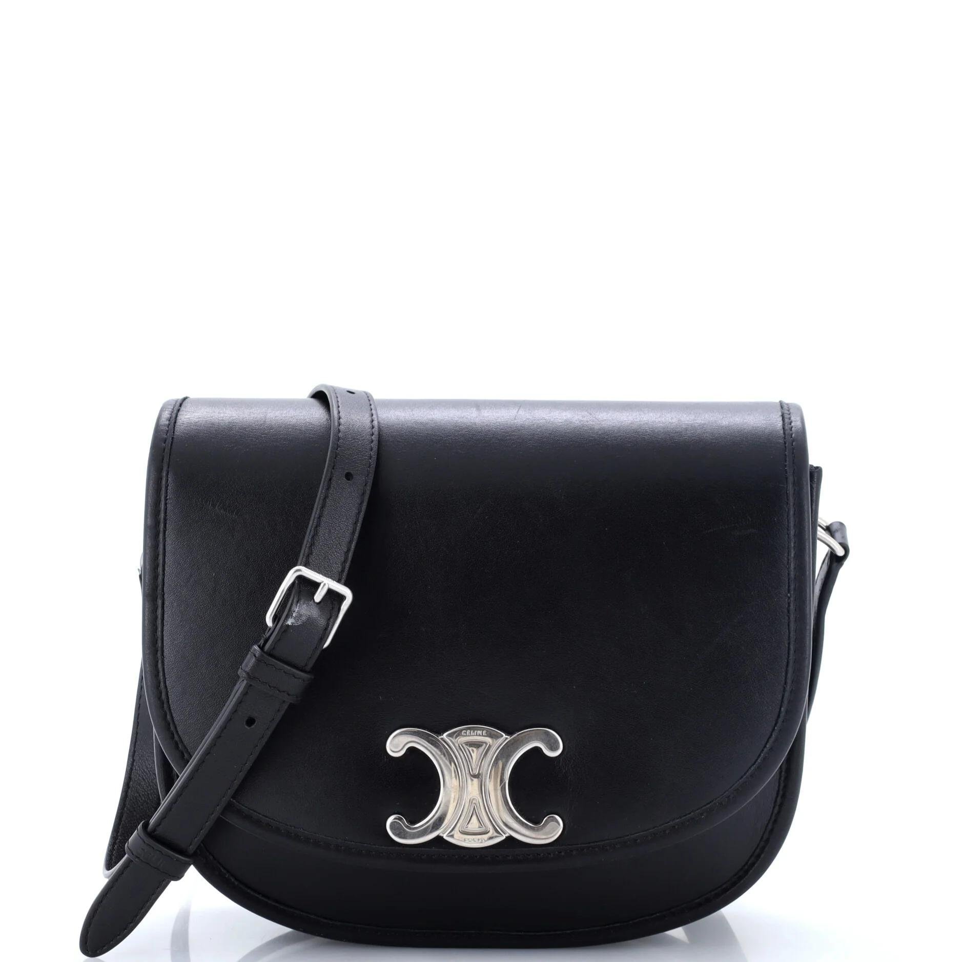 Leather crossbody bag