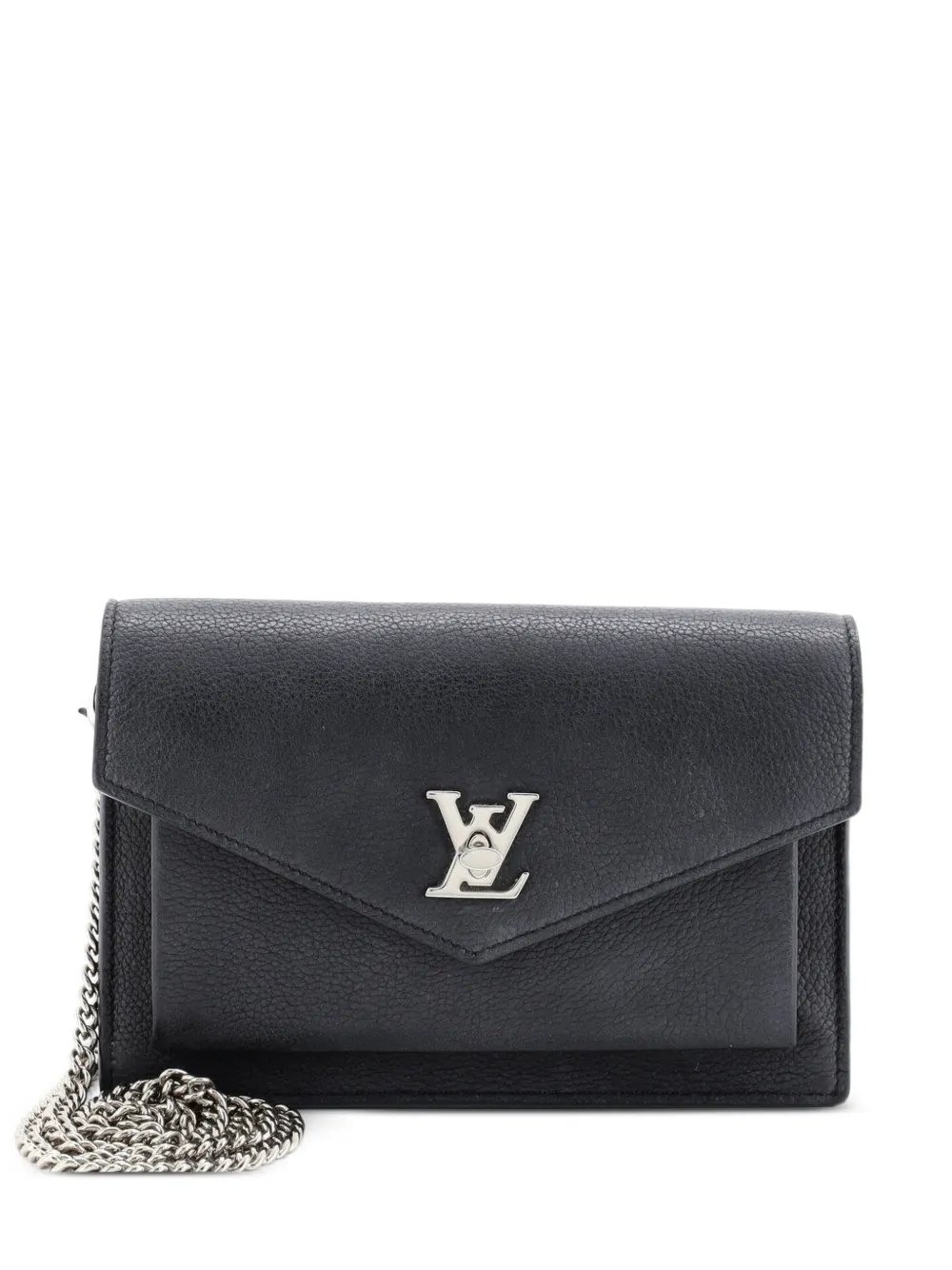 Mylockme Chain Pochette Leather clutch bag
