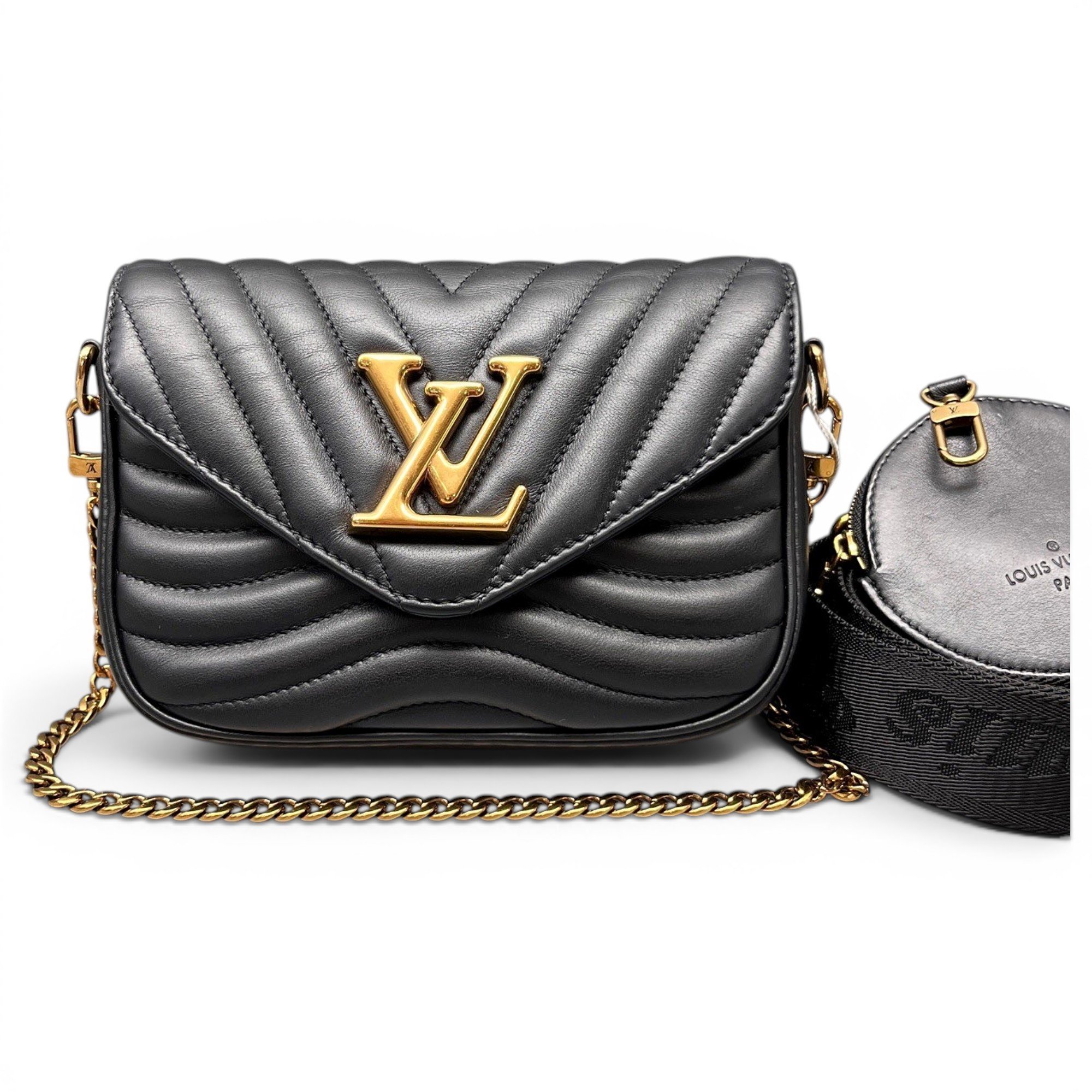 New Wave leather handbag