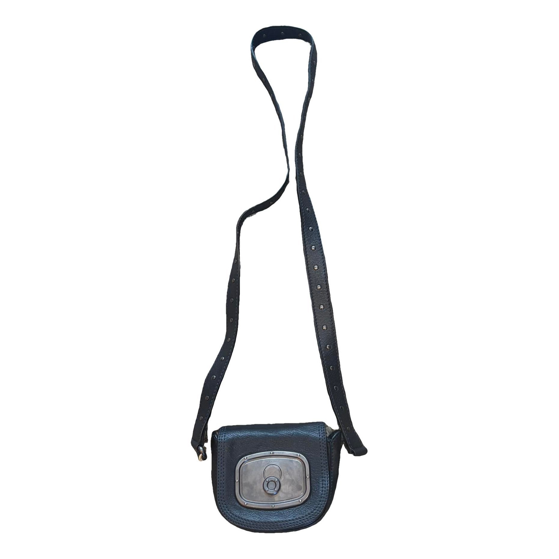 Leather crossbody bag