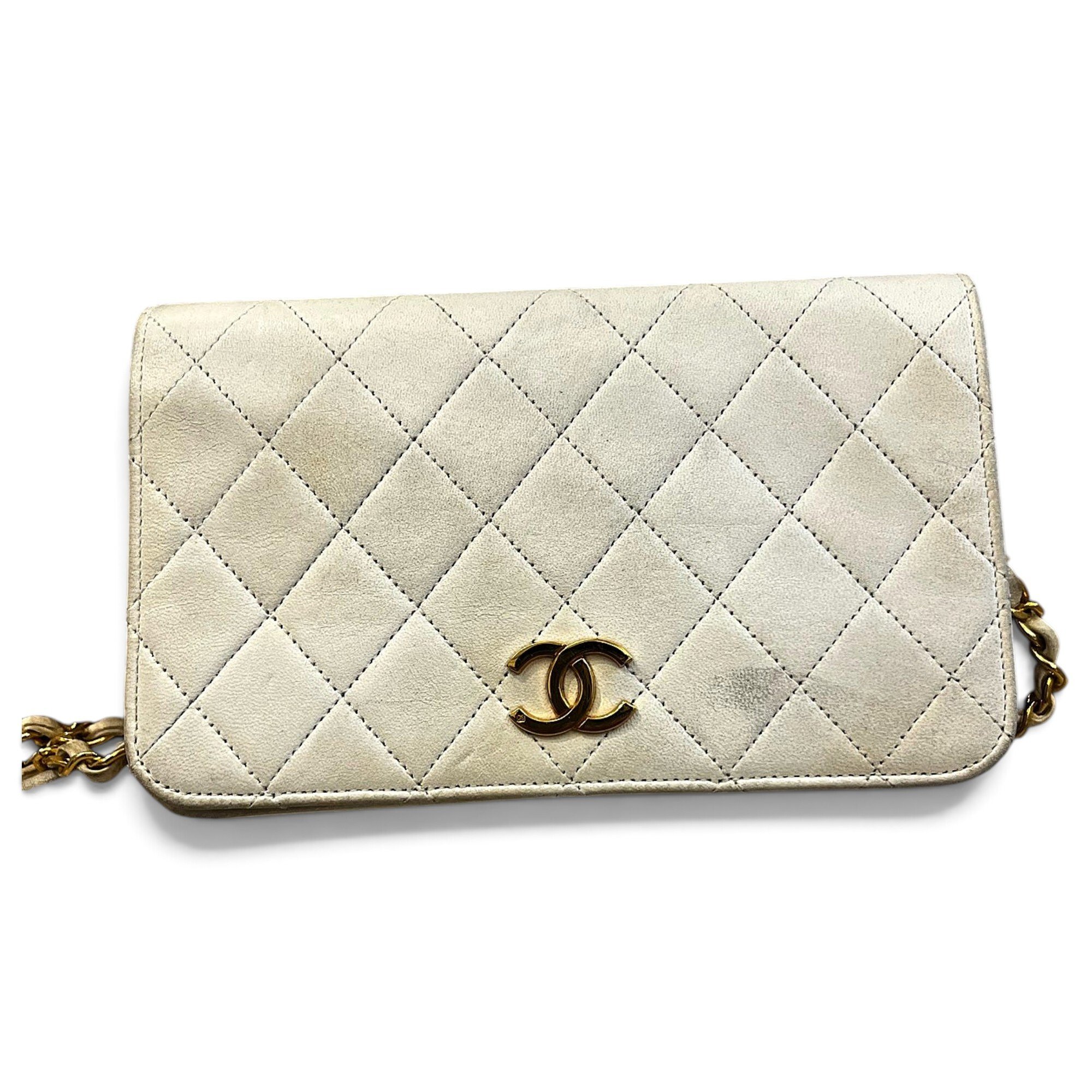 Wallet On Chain leather crossbody bag