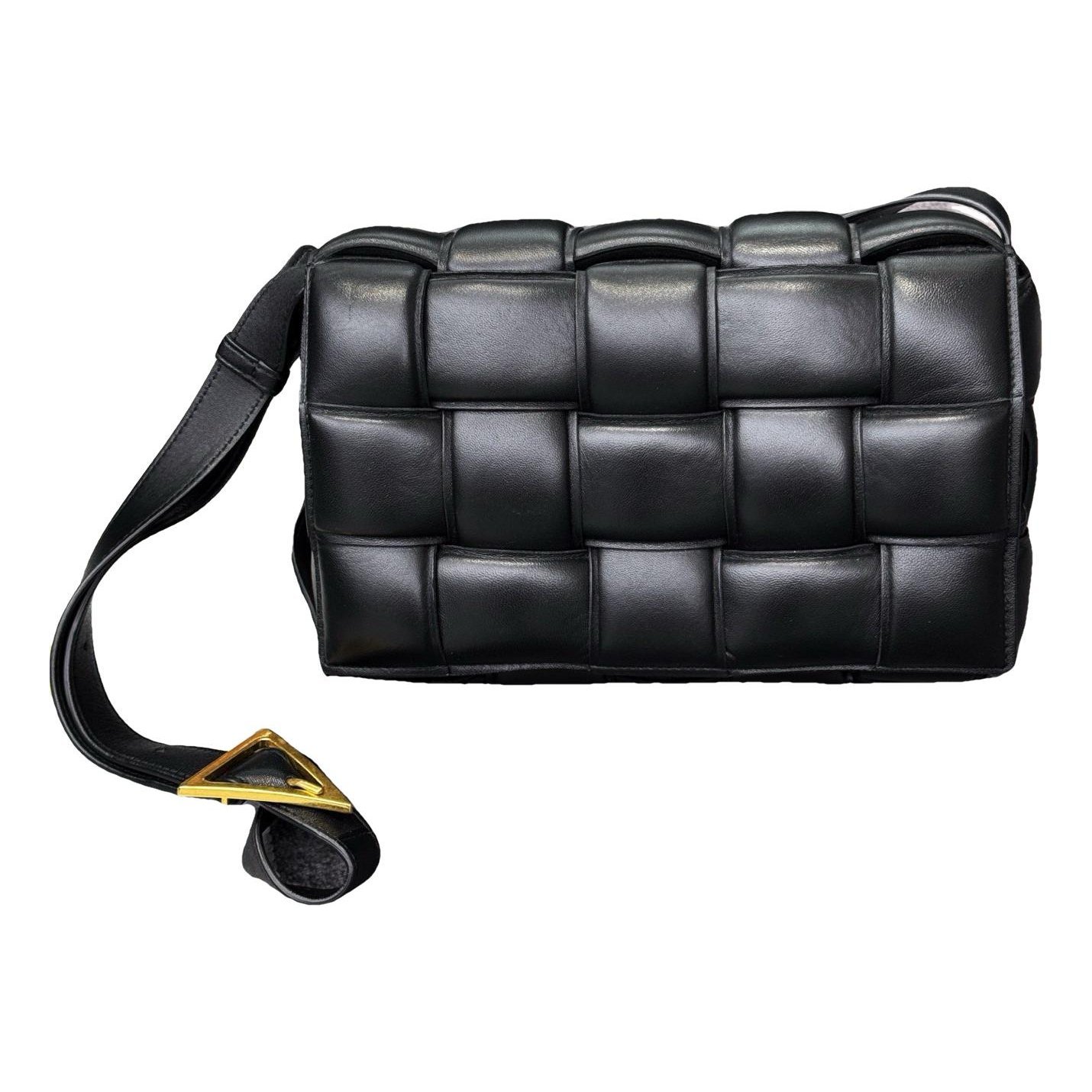 Cassette Padded leather handbag