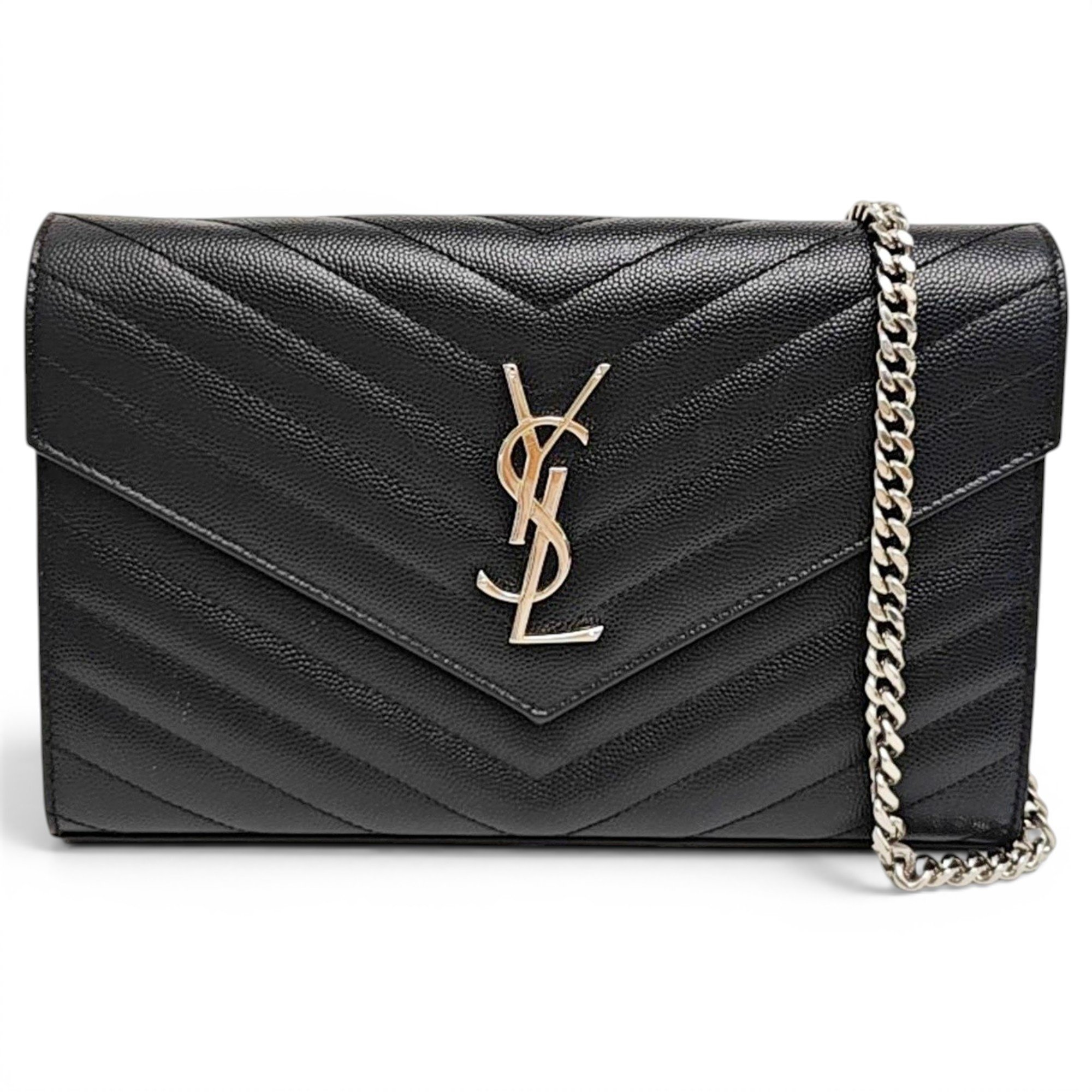 Baby monogramme leather handbag