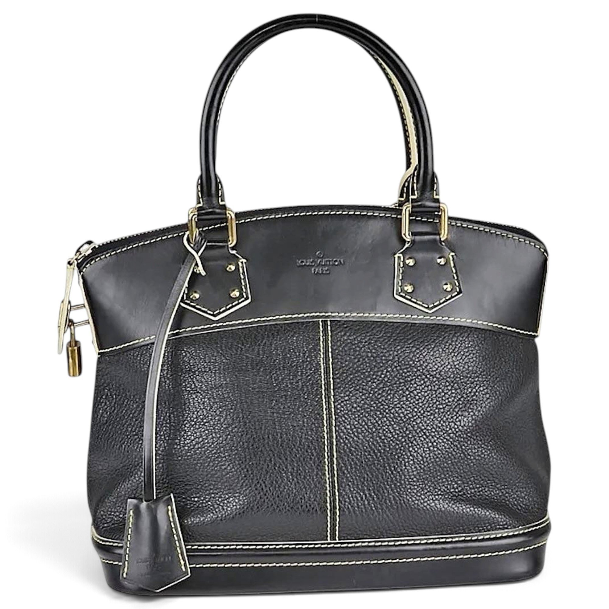 Lockit leather handbag