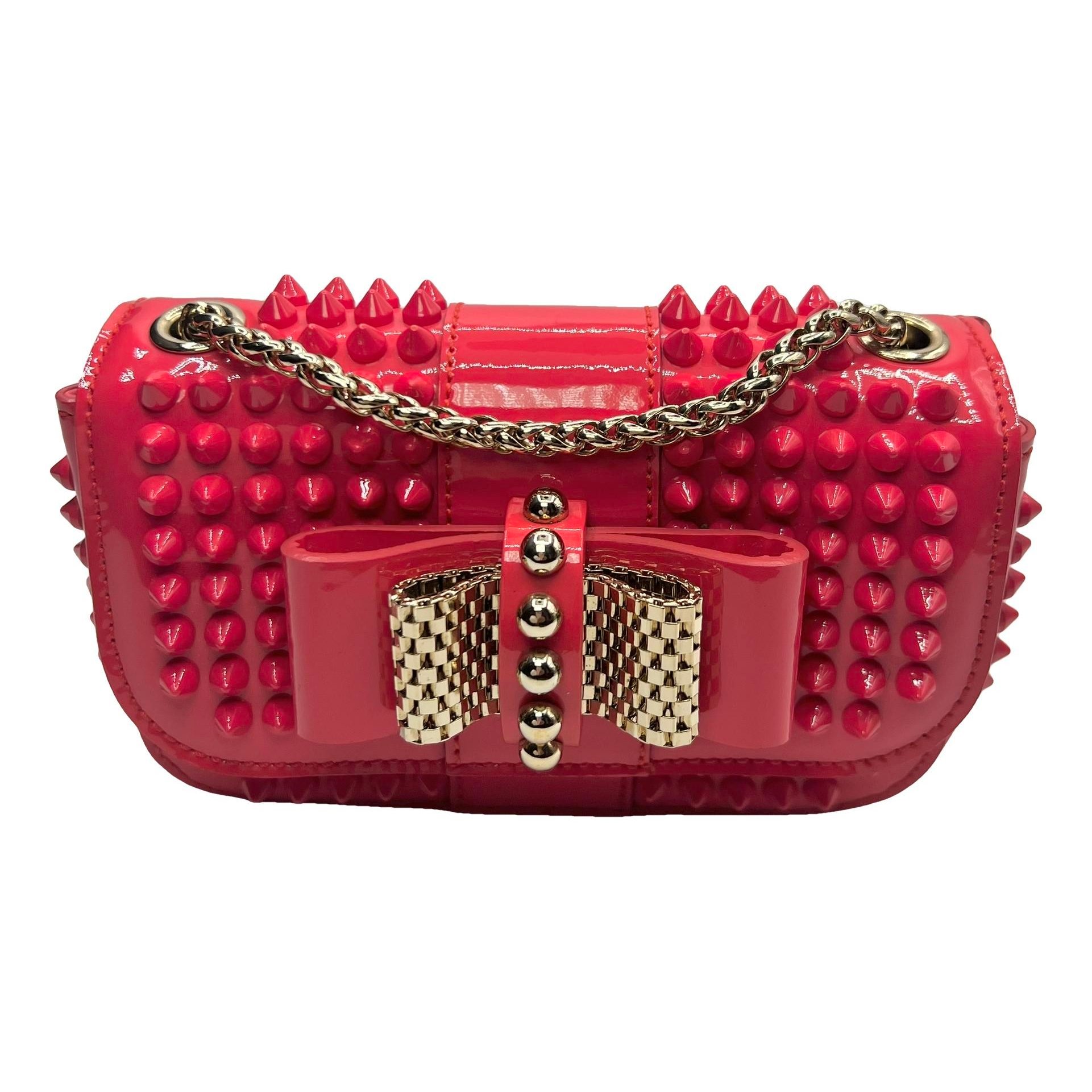 Christian Louboutin Sweet Charity patent leather crossbody bag