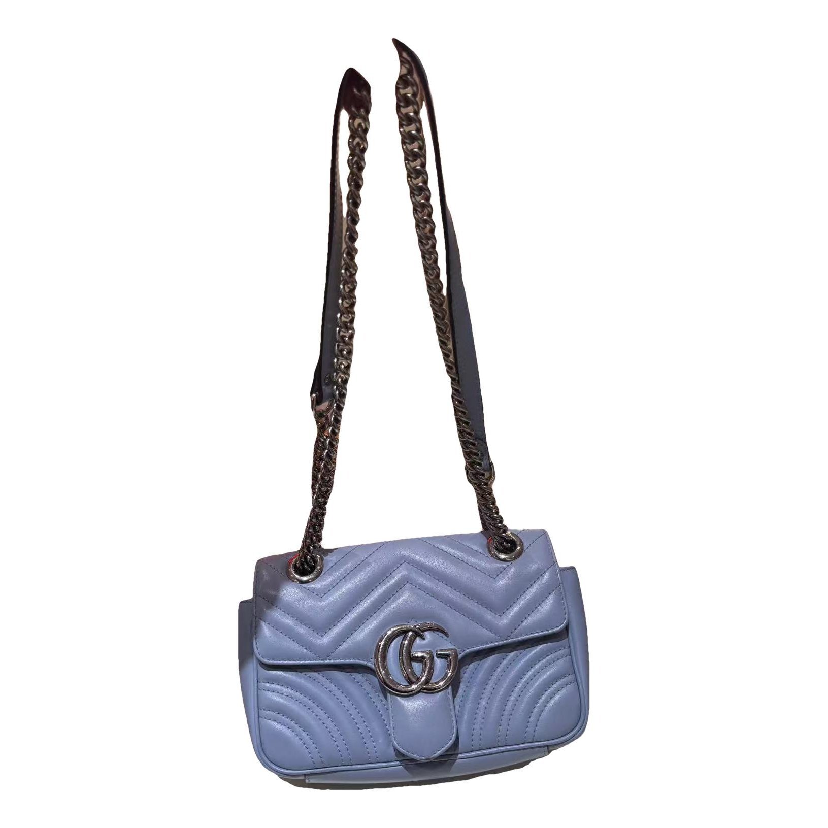 GG Marmont Flap leather handbag